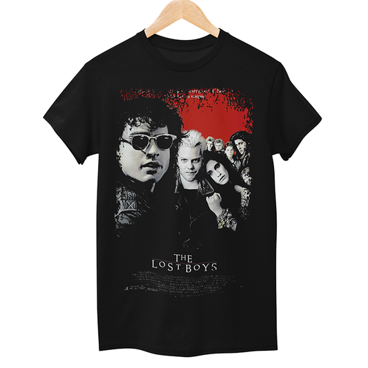 The Lost Boys - Movie Poster Inspired Unisex Black T-Shirt